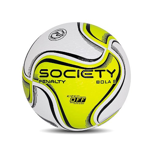 Bola Penalty Líder XXIV Society Amarela - FutFanatics