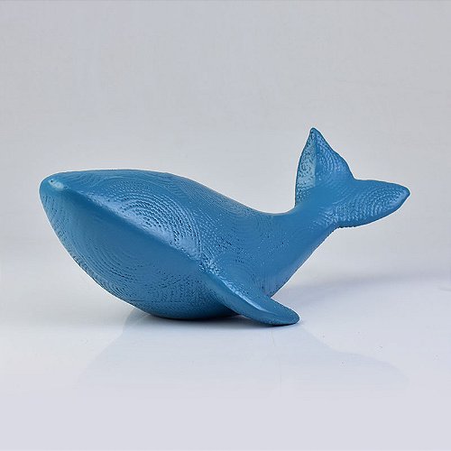 Enfeite Orca Azul com Textura Médio XJ-34 D - The Home Decorações