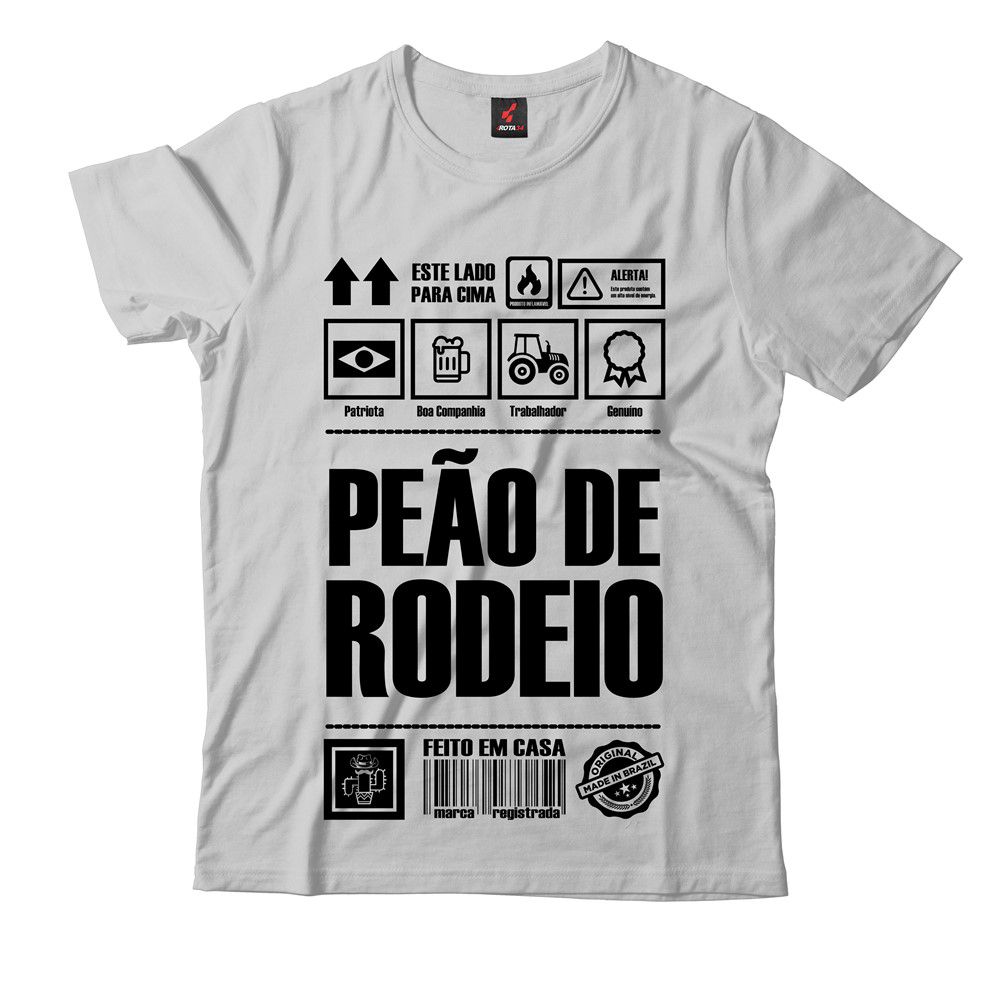 Camiseta Eloko Peão de Rodeio - www.eloko.com.br