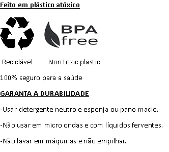 Informações do fabricante de balde e copo