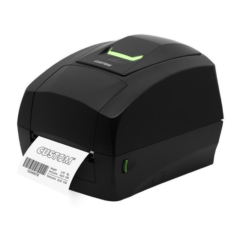 Impressora Térmica de etiquetas Custom D4 102 + Ribbon + 2 Rolos Etiqueta  100x150 - Loja do Coletor - ABC Solutions