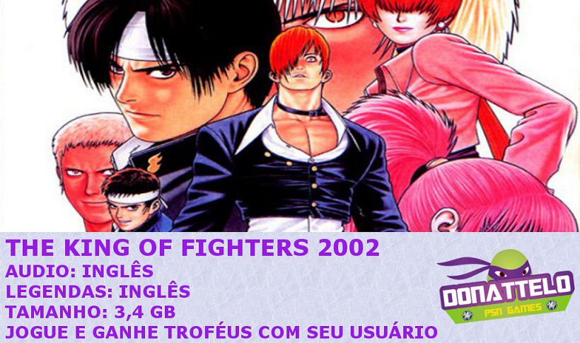 The King of Fighters 2002 Midia Digital Ps3 - WR Games Os melhores jogos  estão aqui!!!!