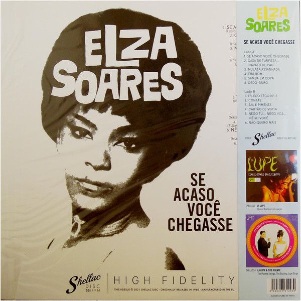 Elza Soares - Se Acaso Você Chegasse a bossa negra LP DISCO DE