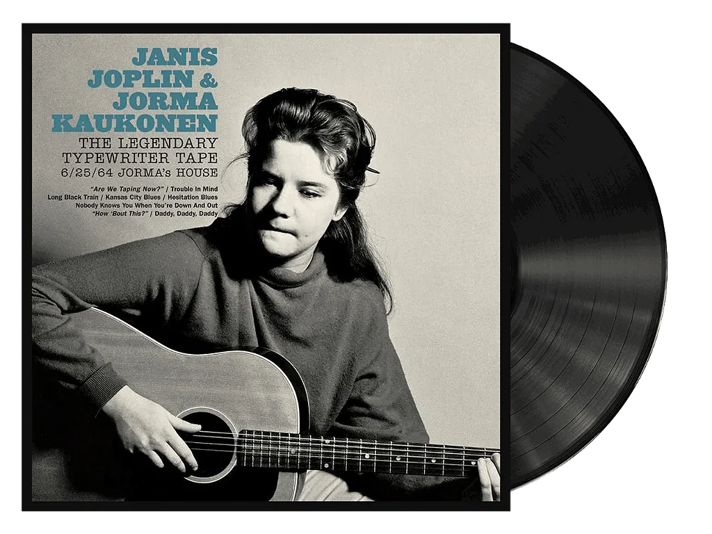 Janis Joplin & Jorma Kaukonen - Legendary Typewriter Tape LP VINIL