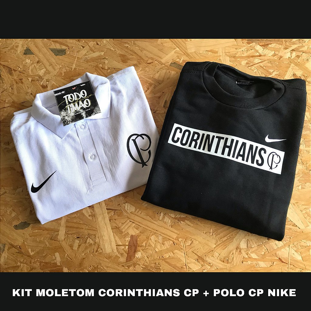 conjunto nike corinthians
