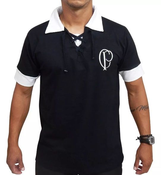 Camisa corinthians retro 1910 Clearance