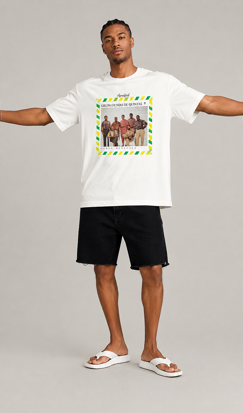Bermuda Preta Masculina Streetwear Bermuda preta masculina streetwear com camiseta oversized