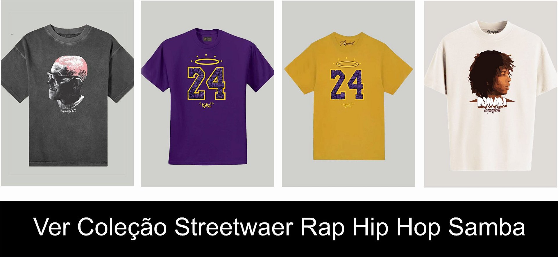 Coleção Streetwaer Rap Hip Hop