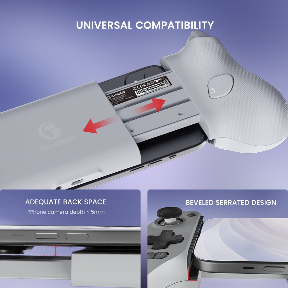 Controle Portátil Gamesir G8 Galileo Para Android e iOS - Cadê Meu