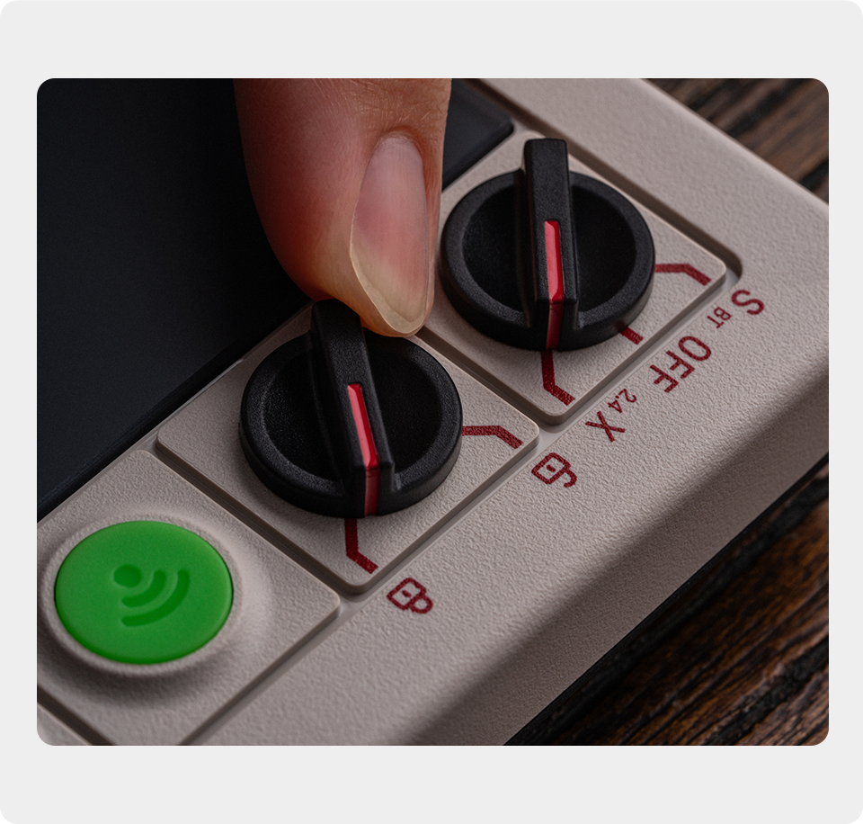 Controle Sem Fio 8bitdo Arcade Stick - Cadê Meu Jogo