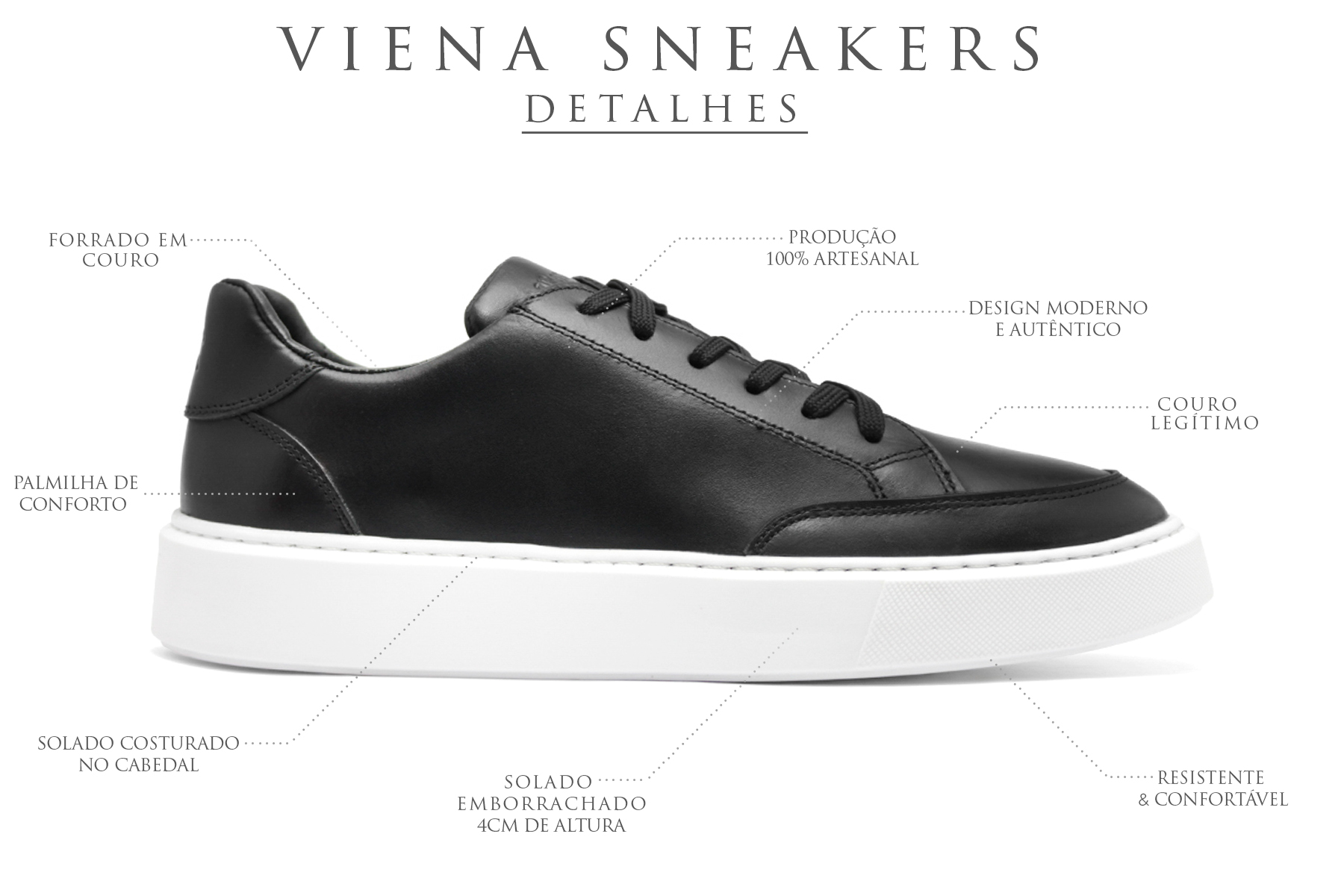 Descricao tenis viena