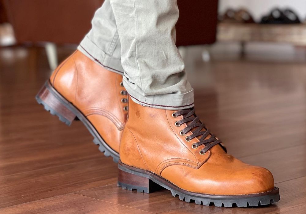 Bota Masculina Cano Médio Couro Whisky Barcelona Design | Raw Bull -  Barcelona Design | Site Oficial ® | Calçados Masculinos