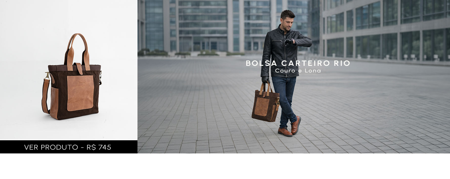 Avental em couro para desktop