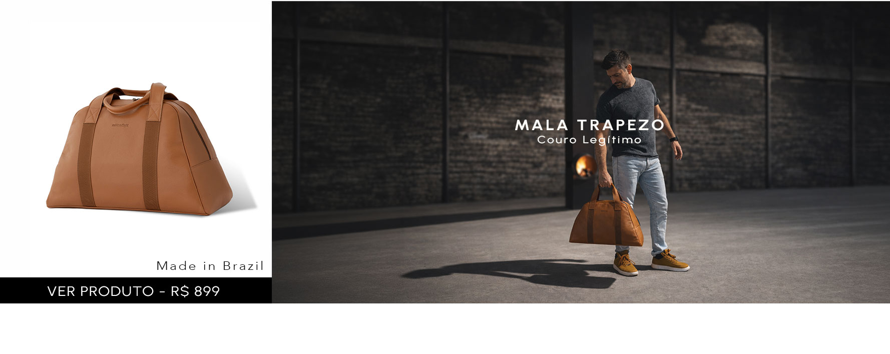 Avental em couro para desktop