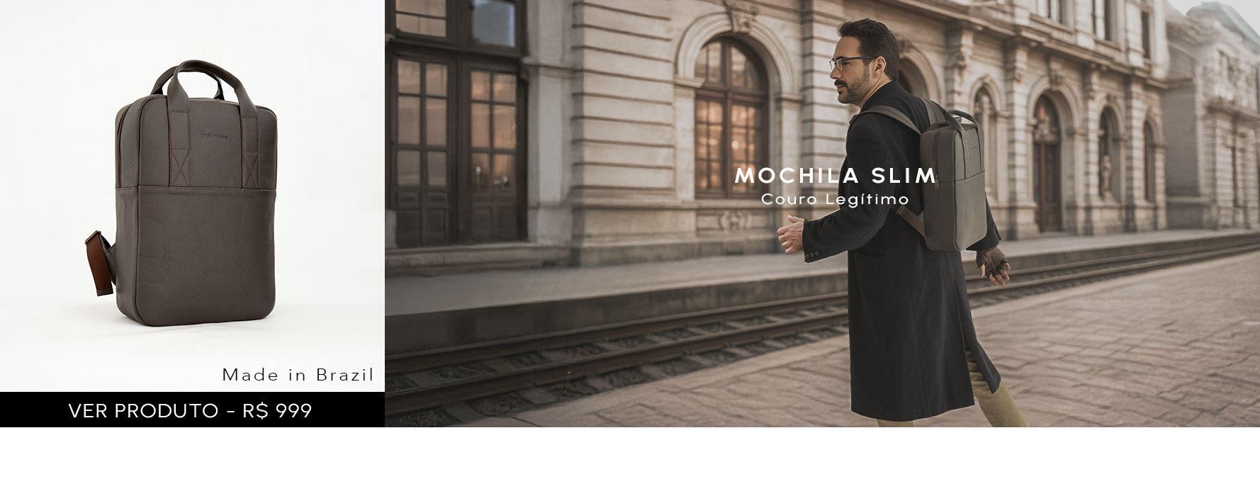 Avental em couro para desktop