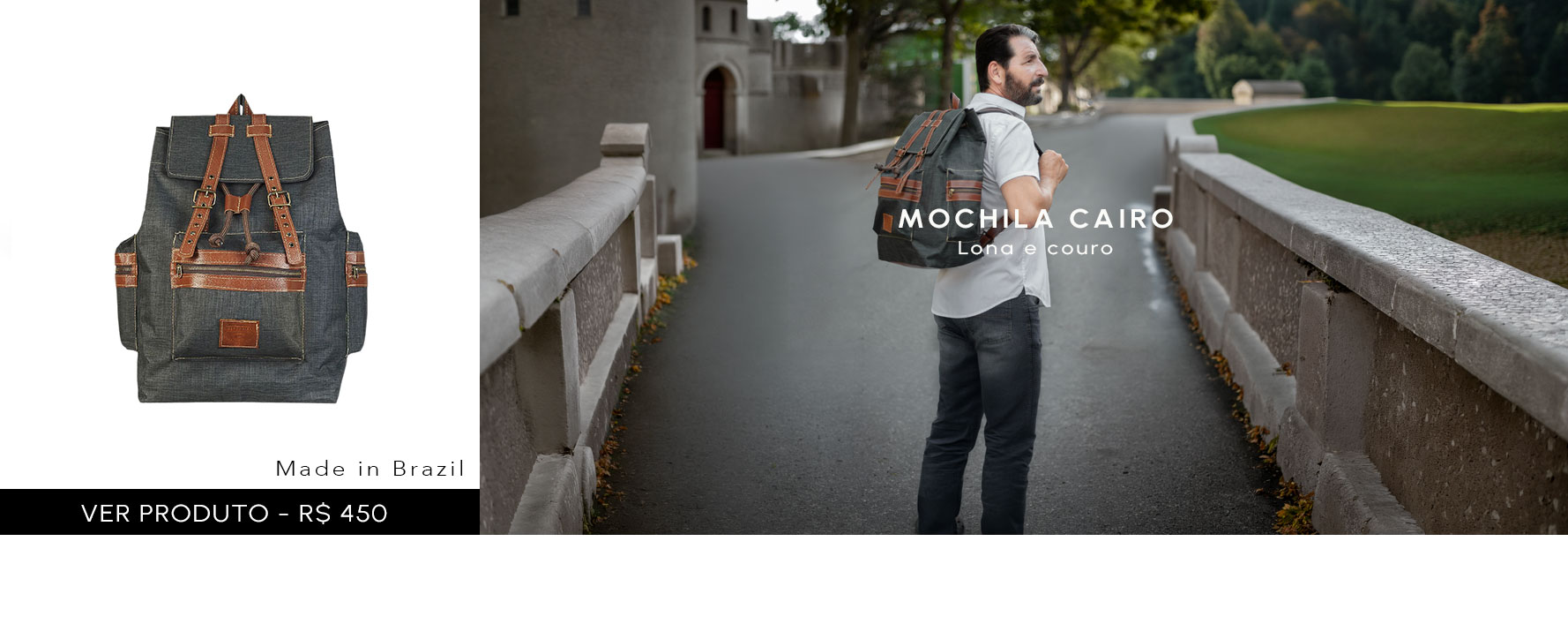 Avental em couro para desktop