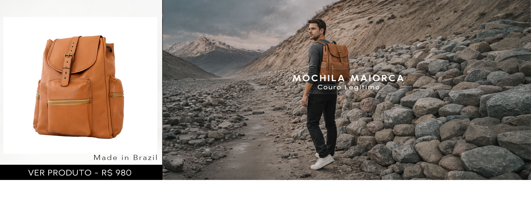 Avental em couro para desktop