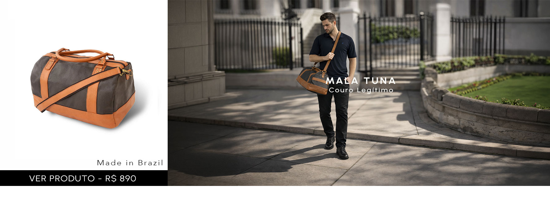 Avental em couro para desktop