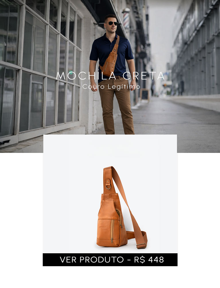 Avental em couro para mobile