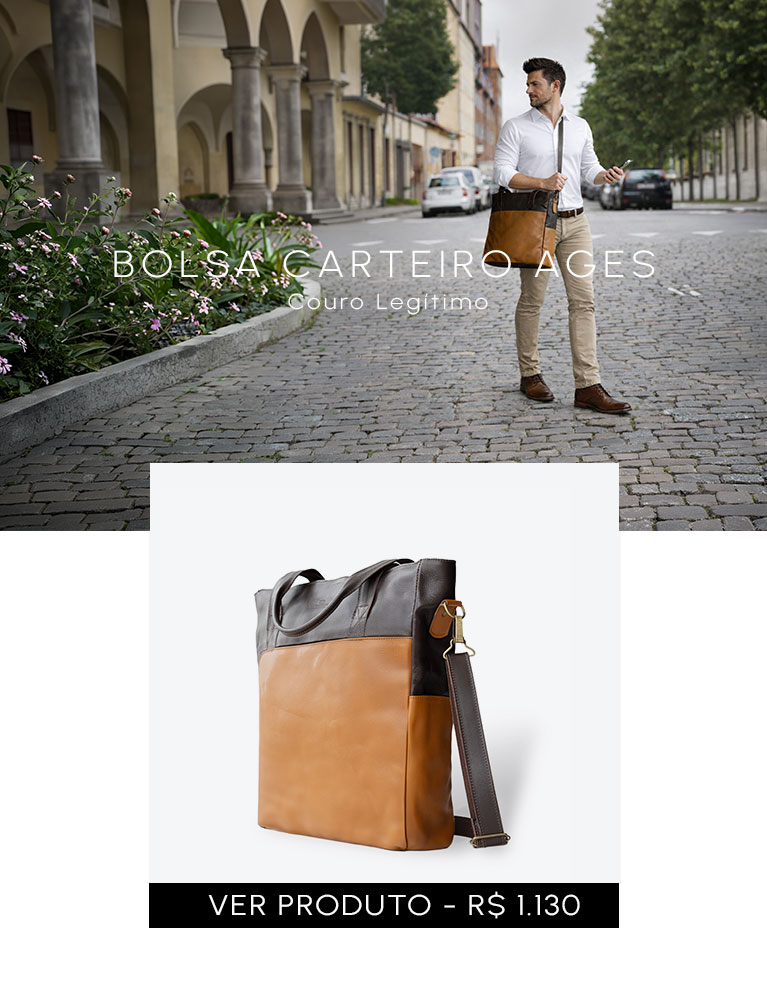 Avental em couro para mobile