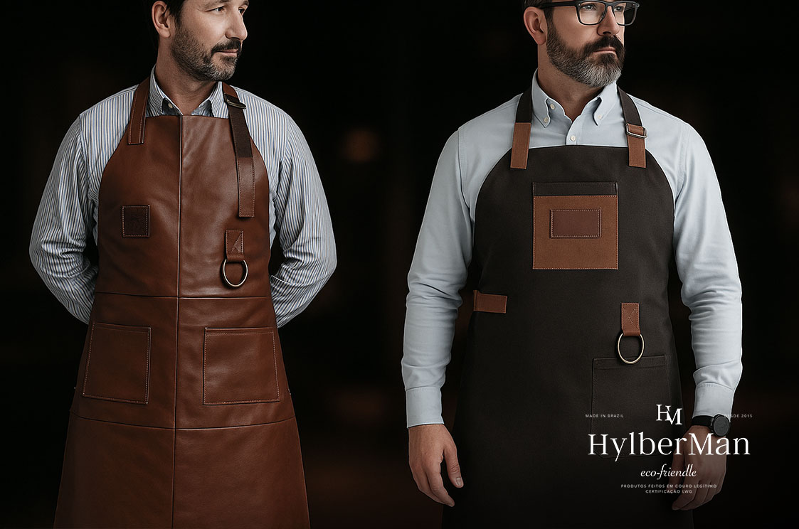 Avental de cozinheiro vs avental de churrasqueiro: quais as diferenças e qual escolher?