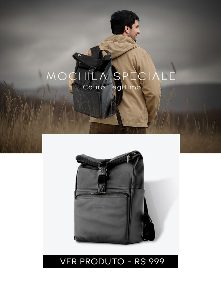 Avental em couro para mobile