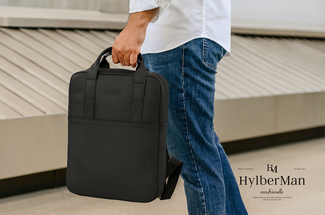 Mochila de couro como bagagem de mão: guia para viagens curtas