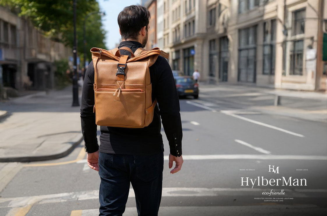 Mochila Roll Top e o estilo urbano contemporâneo o equilíbrio entre função e design