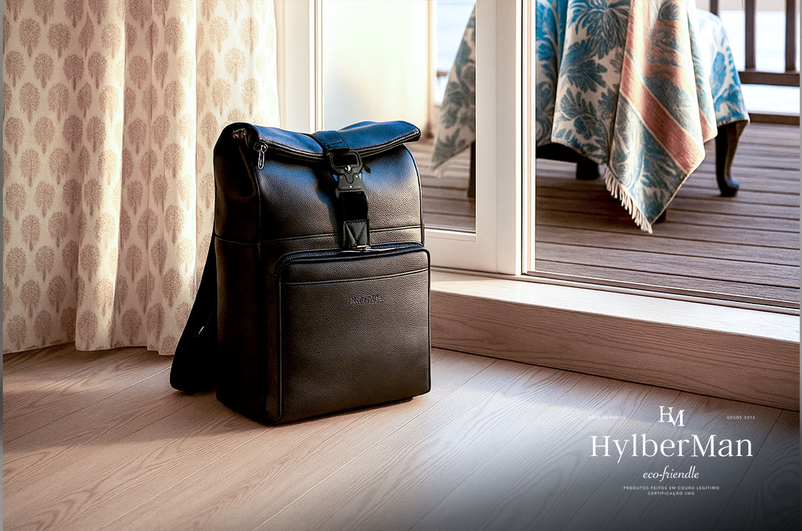 Mochila Roll Top Masculina em Couro Guia Definitivo