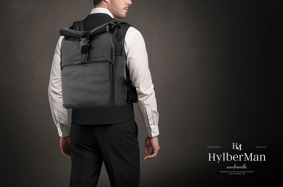 Mochila Roll Top o design que conquistou os profissionais modernos