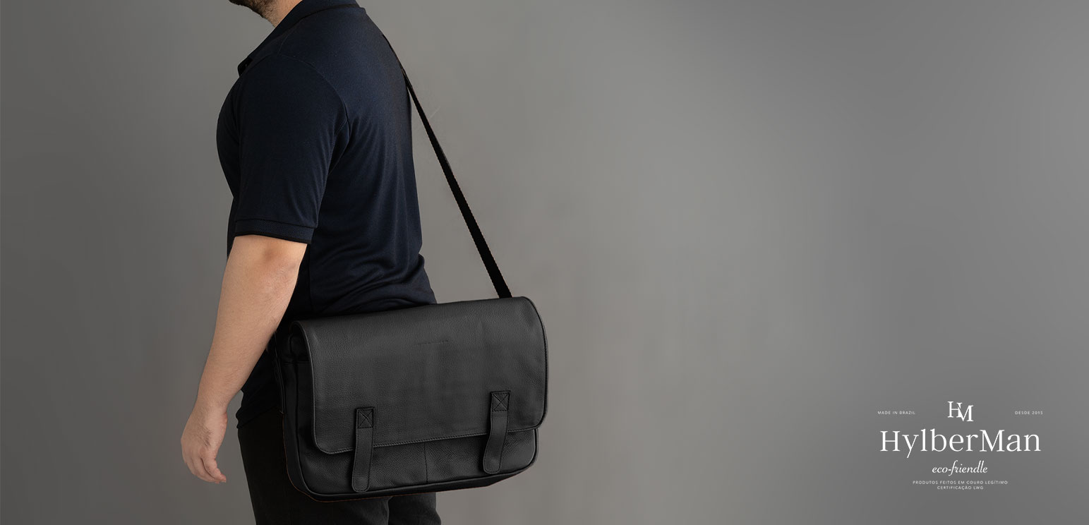 Bolsa carteiro masculina Hylberman