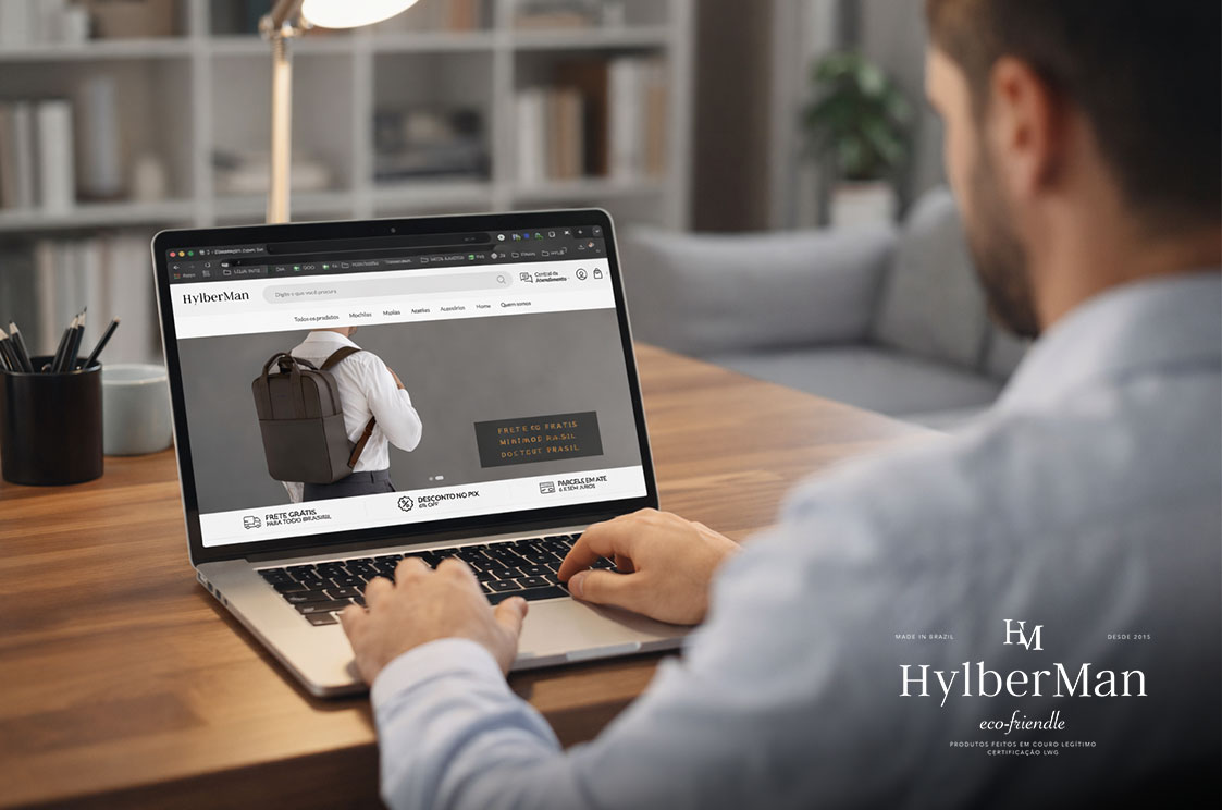 Comprar mochila executiva em couro legítimo online