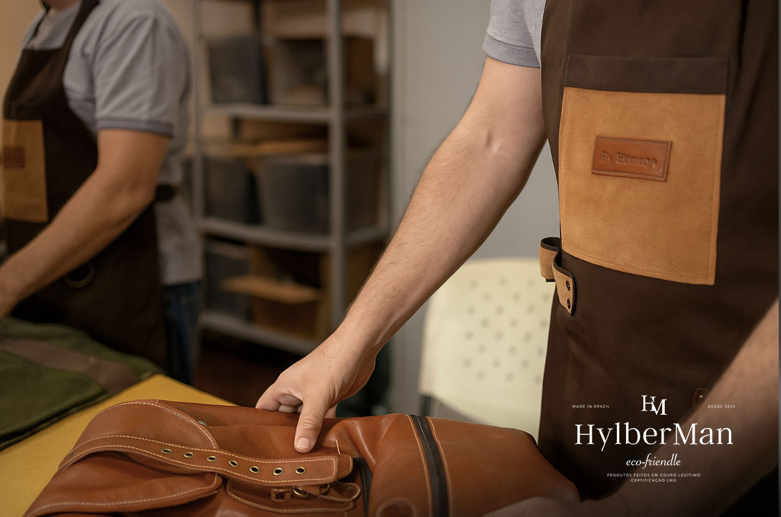 Produção sob demanda de bolsas e mochilas premium para empresas