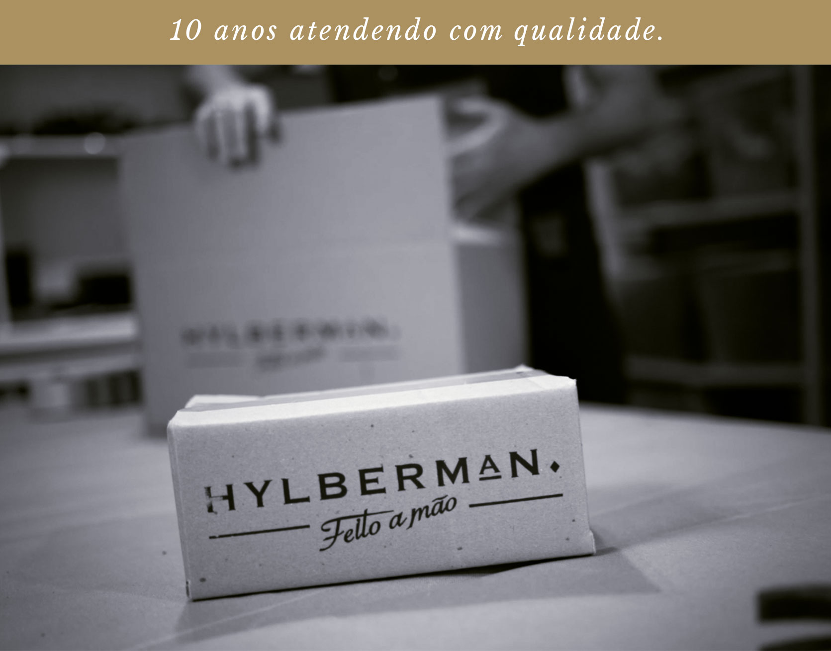Avental em couro para mobile