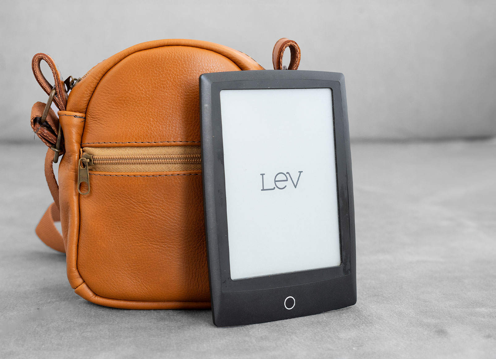 Avental em couro para mobile
