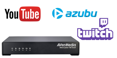 AVerCaster HD Duet F239 - Transmita vídeos ao vivo pelo YouTube, Twitch TV ou Azubu