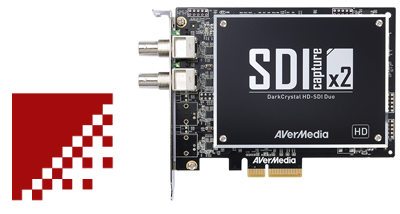 Codificação de vídeo em tempo real com a placa de captura SDK Profissional AVerMedia