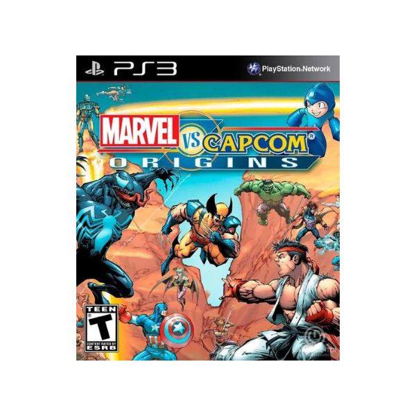 Marvel Vs Capcom Origins Mídia Digital Ps3 Psn - Mídia Digital Ps3