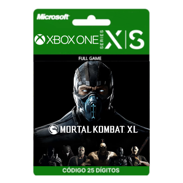 Mortal Kombat XL Xbox One/Series X|S 25 Dígitos - Mídia Digital