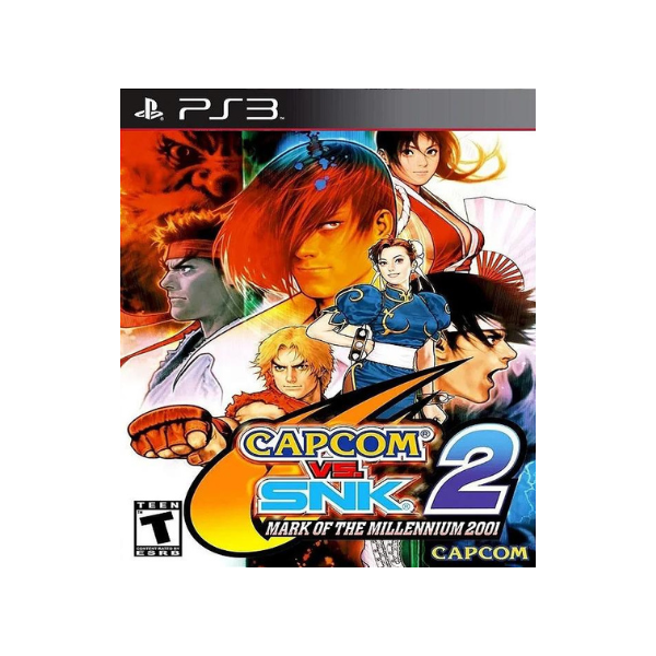 Capcom vs Snk 2 Mark Of Millennium 2001 | Mídia Digital Ps3 Psn