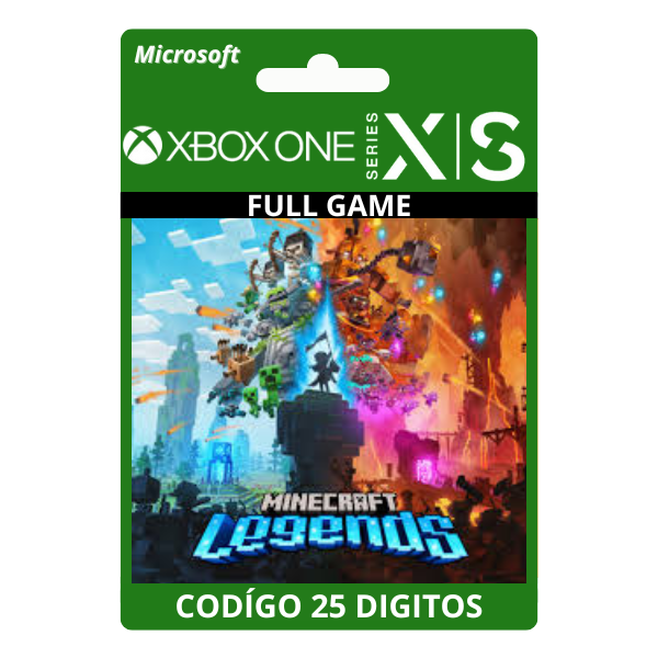 Minecraft Legends | Xbox One/Series X/S 25 Dígitos | Comendador