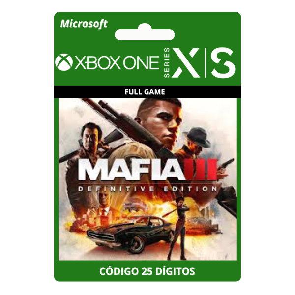 Mafia 3 Definitive Edition | Xbox One/Series X/S 25 Dígitos