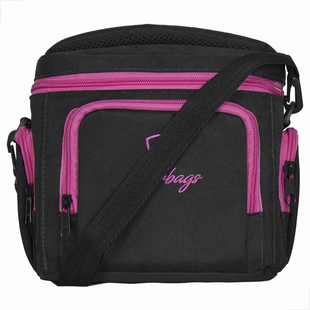 Bolsa Térmica Master Black Rosa Emborrachado - EVERBAGS