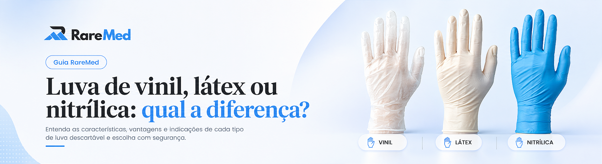 Guia RareMed: Luvas Descartáveis