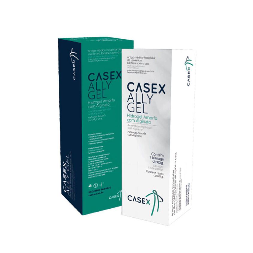 Curativo Ally Gel Hidrogel com Amorfo e Alginato de Cálcio e Sódio