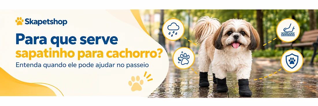 Para que serve sapatinho para cachorro