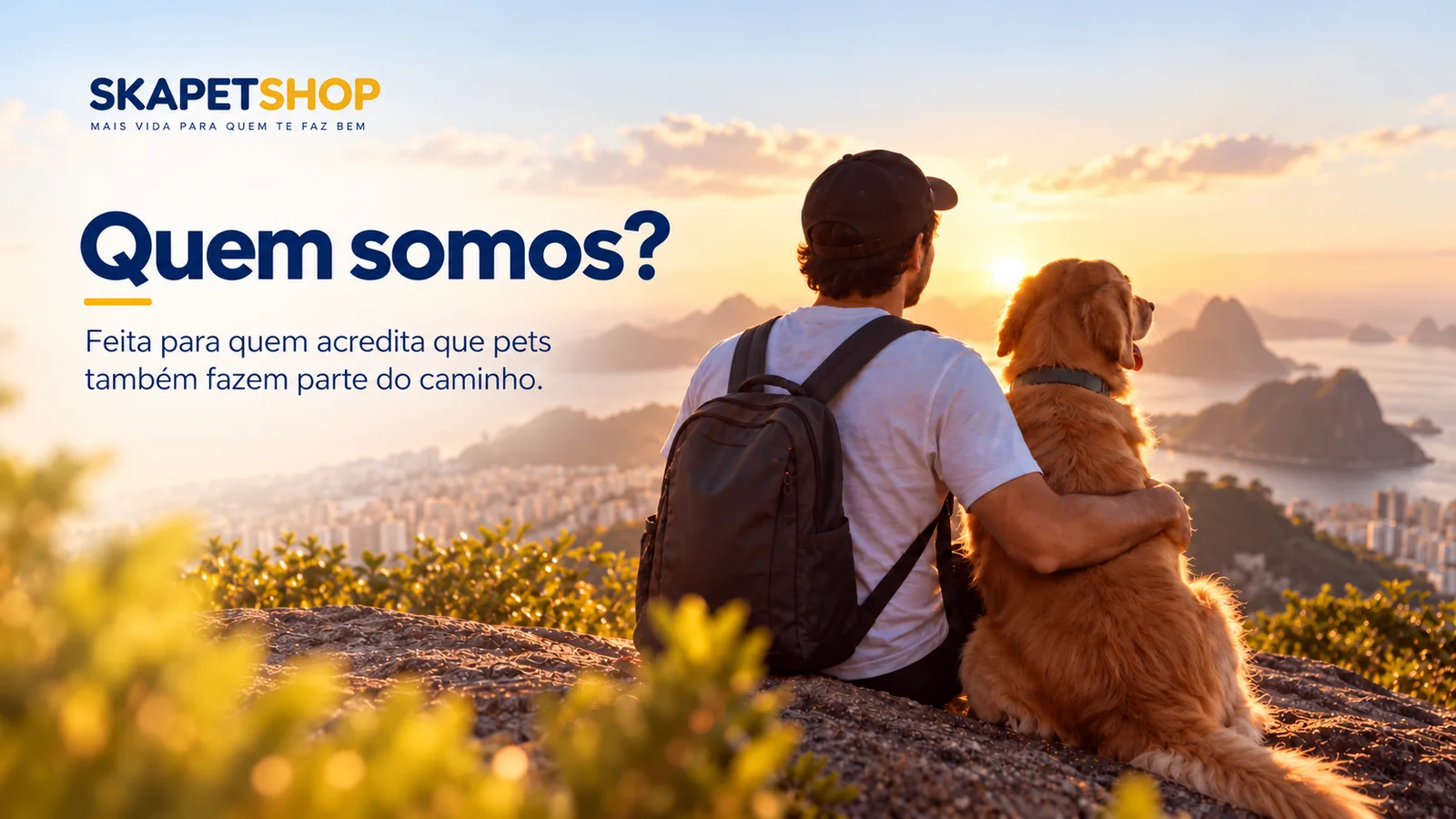 Quem somos da Skapetshop - mobilidade pet segura, confortável e brasileira