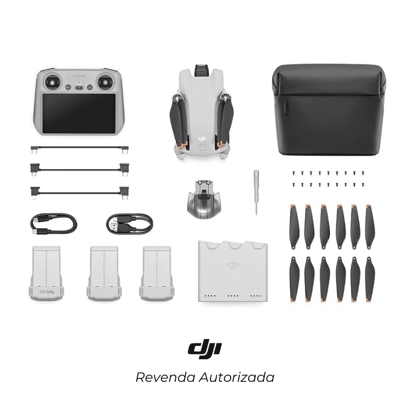 DJI Mini 3 Pro Fly More Combo ドローンセット Drone DJI Mini 3 Pro Fly More Combo Plus + DJI RC 3 Baterias 4K