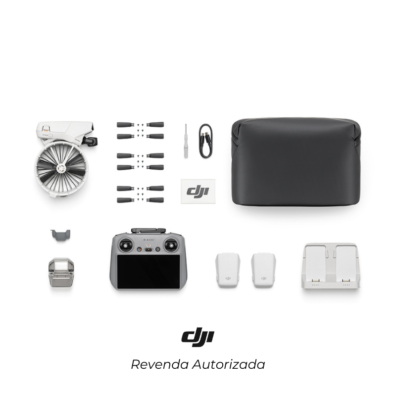 Drone DJI Flip Fly More Combo Rádio com Tela - DJI061 - Loja de