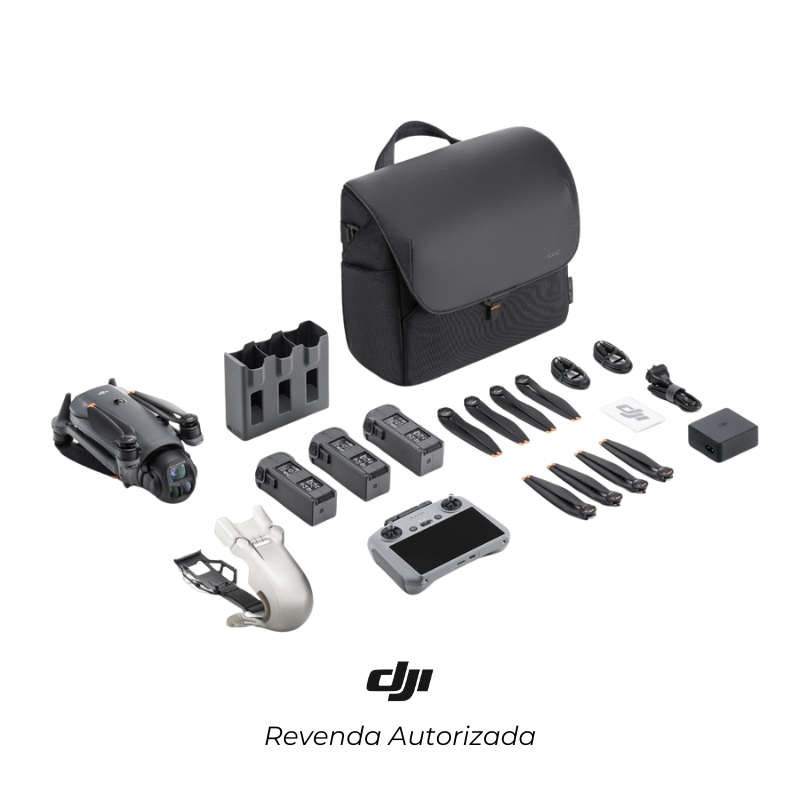 Drone DJI Mavic 4 Pro Fly More Combo com Tela - Curso de